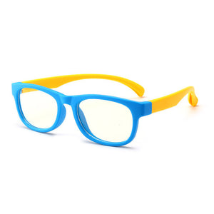 Elbru Children Flexible Glasses Frames Kids Frames Girls Myopia Optical Amblyopia Anti-blue light Goggle Optical Glasses