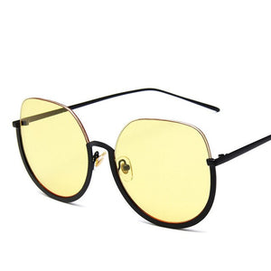 New cat eye products 2019 sunglasses fashion big box men and women sunglasses women's ocean glasses sunglasses trending