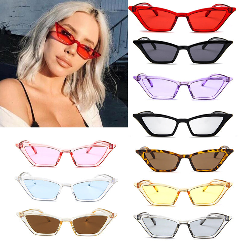 Vintage Small Sunglasses Women Cat Eye Sunglasses 2019 Sexy Summer Red Sun Glasses for Female Brand Designer Eyewear UV400