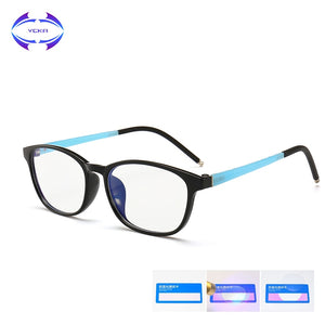 VCKA Children TR90 Glasses Frame Ultralight Eyeglass Kids Anti-blue light Spectacle Computer Silicone Game Protective Goggle