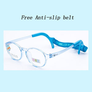 Kids Optical Glasses Frames TR90 Boy Girl Myopia Prescription Eyewear Child Spectacle Frame Student Square Eyeglasses 1019-38