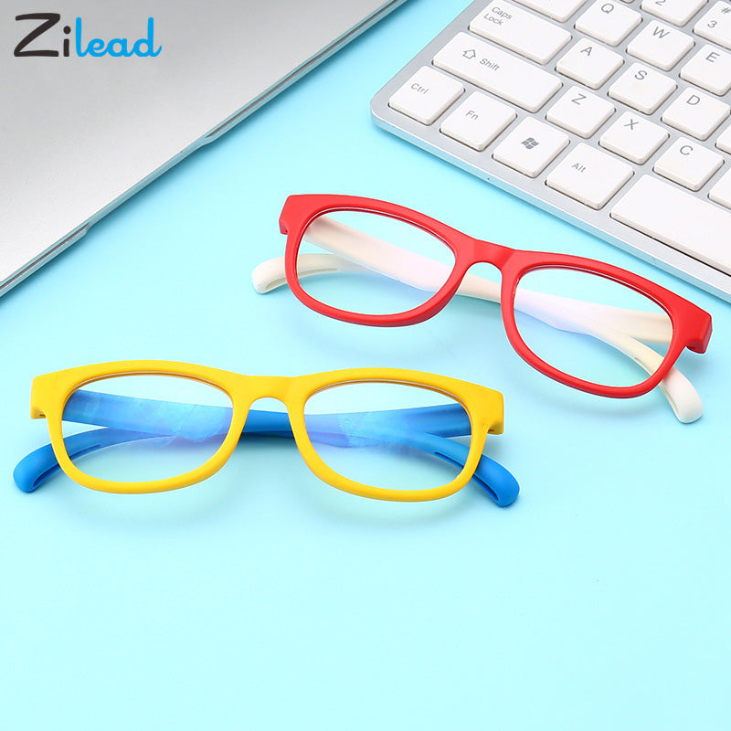 Zilead Fashion Reading Glasses Kids Boys Anti Blue Rays Presbyopia Eyeglasses Anti Fatigue Computer Girls Reading Plain Oculos