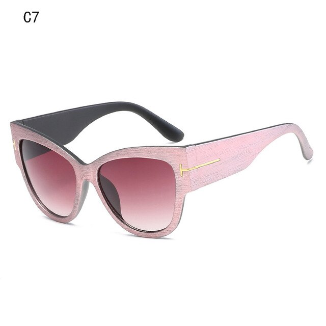 2019 New Fashion Sunglasses Women Cat Eye Sexy lunette de soleil Women's Decorative Glasses oculos Fashion Eyewear UV400