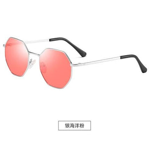 KEQERKING2019 latest men's / women's polarized sunglasses fashion alloy frame summer unisex sunglasses retro glasses UV400