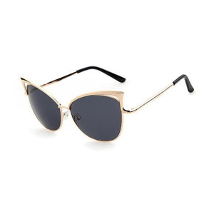 Women 2019 New Fashion Sunglasses Metal Frame Sunglasses Brand Classic Tone Mirror Sun glasses Female oculos de sol feminino A0