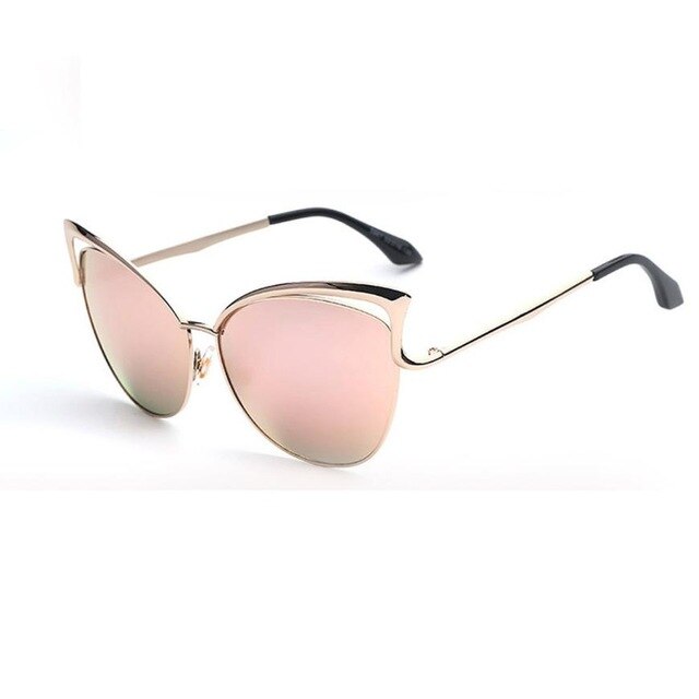 Women 2019 New Fashion Sunglasses Metal Frame Sunglasses Brand Classic Tone Mirror Sun glasses Female oculos de sol feminino A0