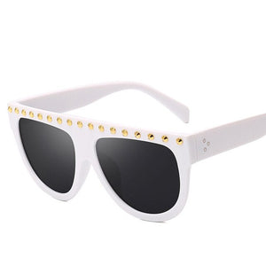 Curtain Sunglasses New Trend Fashion Personality Big Frame UV400 Travel Outdoor Women's Sun Glasses A118