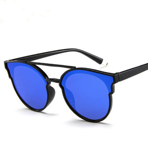 Sunglasses for women's Anti-glare Driving Outdoor sports polarized Round frame glasses Fashion Retro  Black Glasses Shading