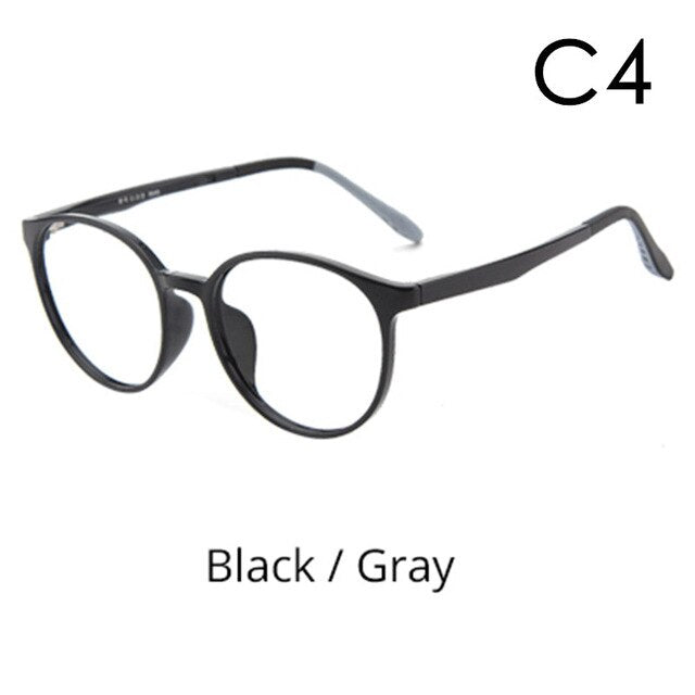 Kilig Anti Blue Ray Glasses Kids Child Girl Round Glasses Frame TR90 Computer TV Phone Glasses Myopia Optic Spectacle