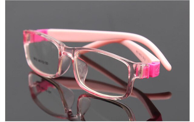 TR Eyeglasses Kids Frames Eyewear Optical Glasses Prescription Glasses Children Flexible Rubber No Screw Bendable Amblyopia 8812