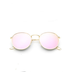 2019 retro round sunglasses women men brand designer glasses for women's Alloy mirror lentes gafas oculos de sol feminino female