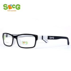 SECG Square Detachable Optiacal kids Frame Spectacle Childrne Frames Myopia Hyperopia Oculos Prescription Glasses No Screw