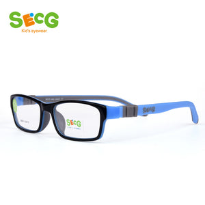 SECG Square Detachable Optiacal kids Frame Spectacle Childrne Frames Myopia Hyperopia Oculos Prescription Glasses No Screw