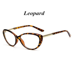 KOTTDO Retro Cat Eye Eyeglasses Optical Spectacle Frame Women-s Eye Glasses Vintage Computer Reading eyeglasses