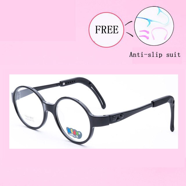 Healthy Silicone Children Clear Glasses Girls Boys Flexible Eyewear Frames Kids Glasses Frames Optical Spectacle Frames 8821-25