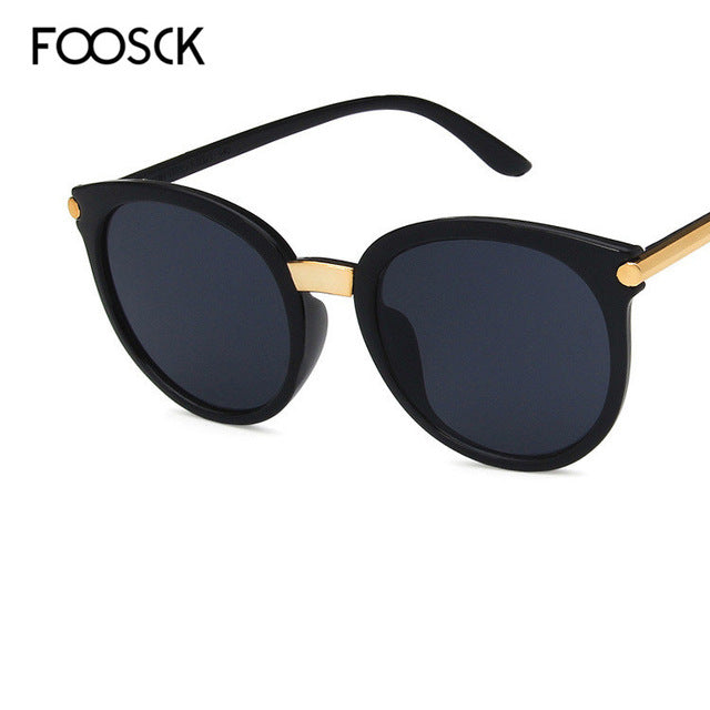 FOOSCK Fashion Ladies Sunglasses Brand Unisex Square Sun glasses Women Men  Mirror De Sol Mujer  Accessories Eyewear UV400